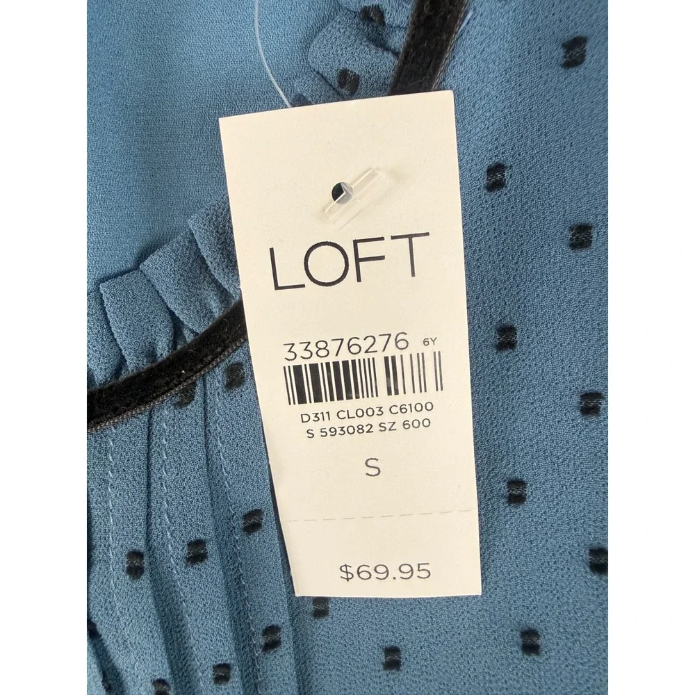 LOFT blouse dusty